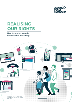Realising Our Rights Alcohol Marketing Report